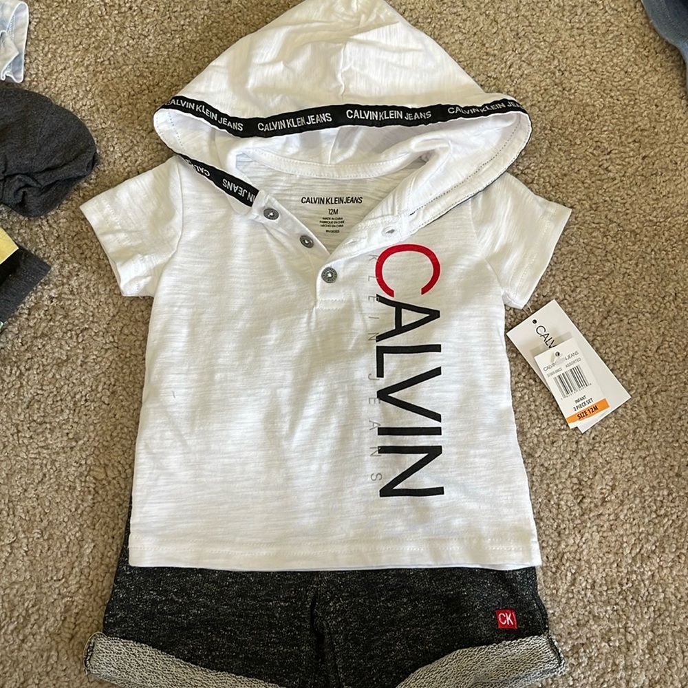 Calvin Klein Kids shorts set
